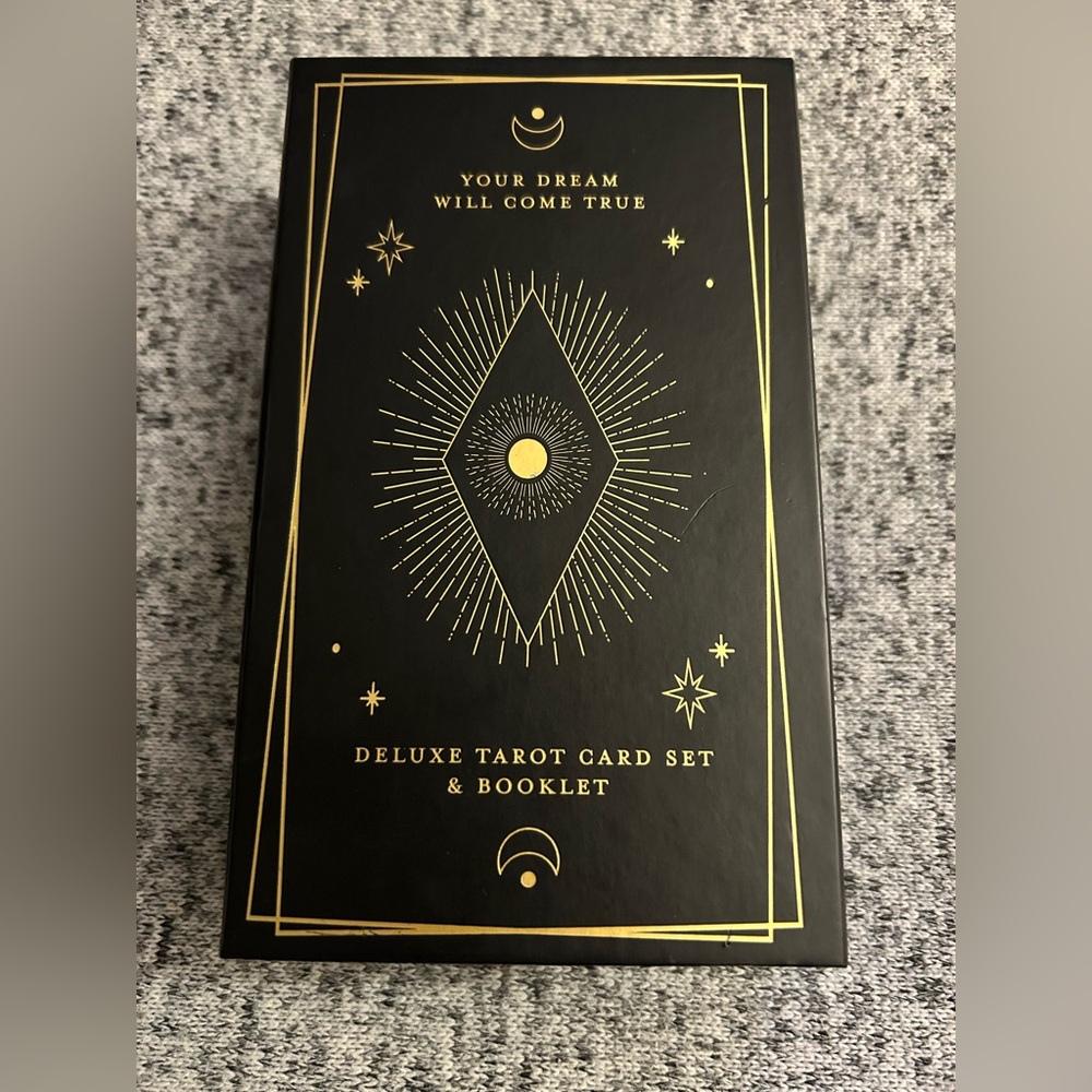 Your Dream Will Come True Deluxe Tarot Deck w/ Workbook, Magnetic Box Complete